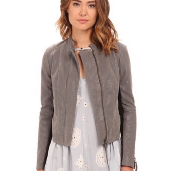 Free People Jackets & Blazers - Free People Steel Mill Vegan Faux Leather Jacket